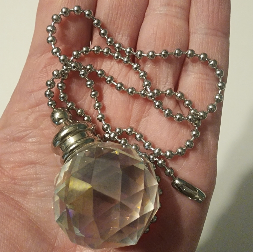 Crystal Prism Chain Pull Extender
